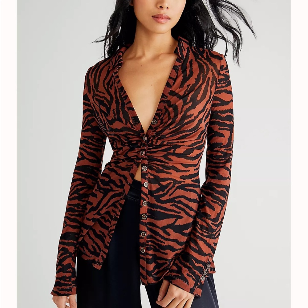 free people lucky shirtee